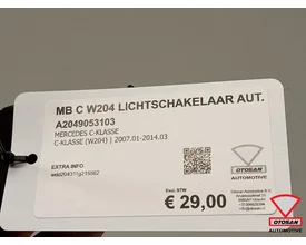 mercedes-c-klasse-w204-lichtschakelaar-aut-a2049053103 — foto 2