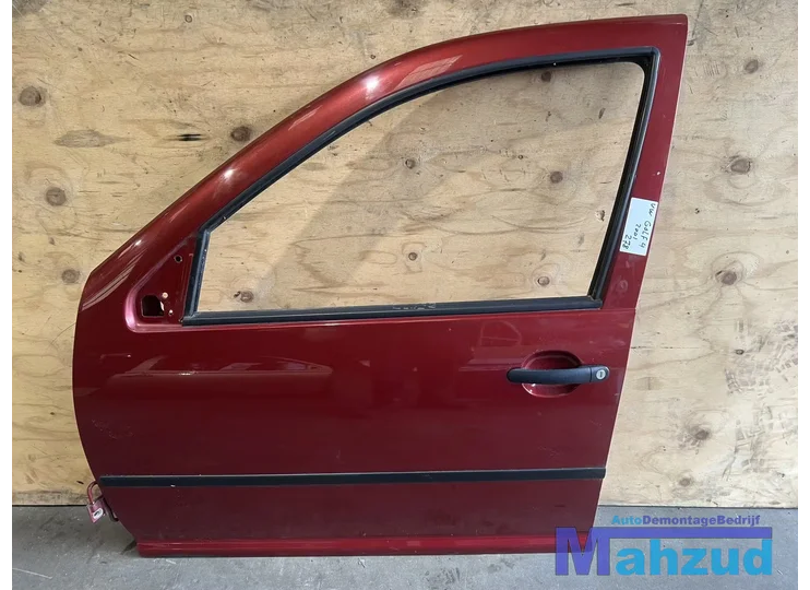 VW GOLF 4 hatchback rood links voor deur 1997-2003