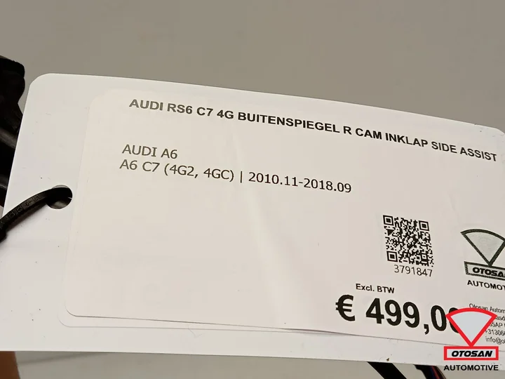 audi-rs6-c7-4g-buitenspiegel-rechts-cam-inklapbaar-side-assist — foto 6