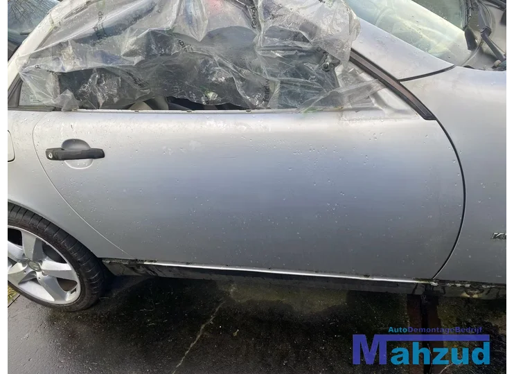 MERCEDES SLK R170 Zilver 744 Rechts voor deur portier 96-04