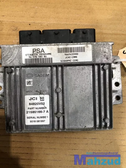 citroen-c2-14-kfv-motormanagement-ecu-9649433980-9657018380 — foto 2