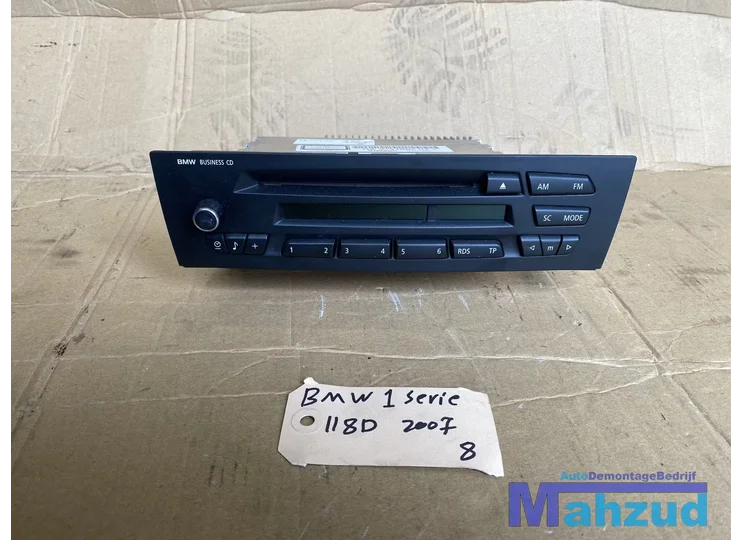 BMW 1 SERIE E87 Origineel Radio cd speler