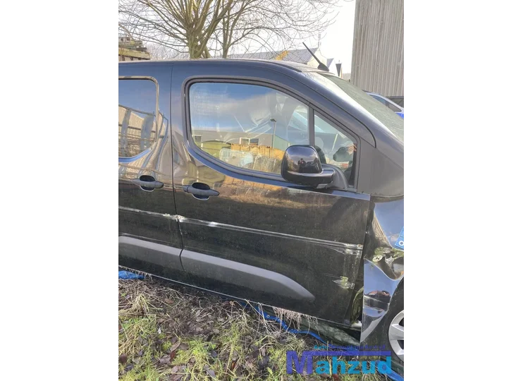 OPEL COMBO K9 ZWART rechts voor deur portier 2018+