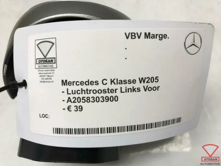 mercedes-c-klasse-luchtrooster-links-voor-a2058303900 — foto 2