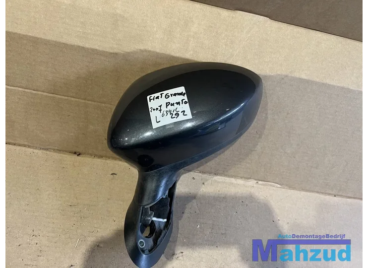 FIAT GRANDE PUNTO GRIJS links spiegel grey left mirror 634c