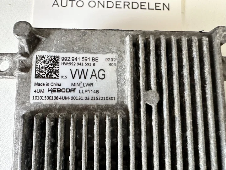 vw-golf-8-viii-led-module-balast-992941591be-origineel — foto 2