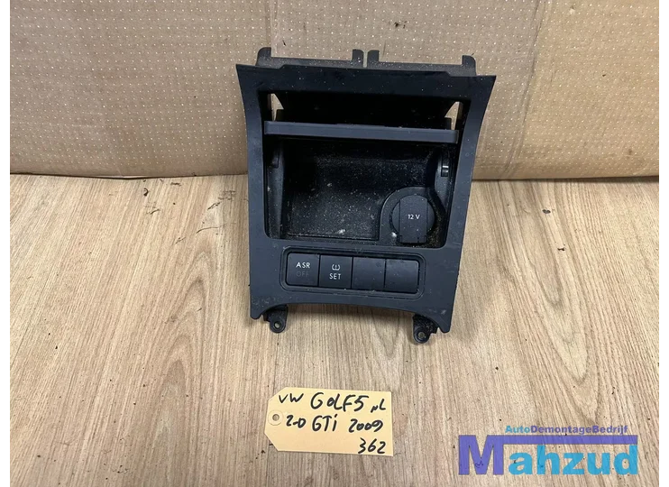 VW GOLF 5 GTI Asbak middenconsole 2003-2009