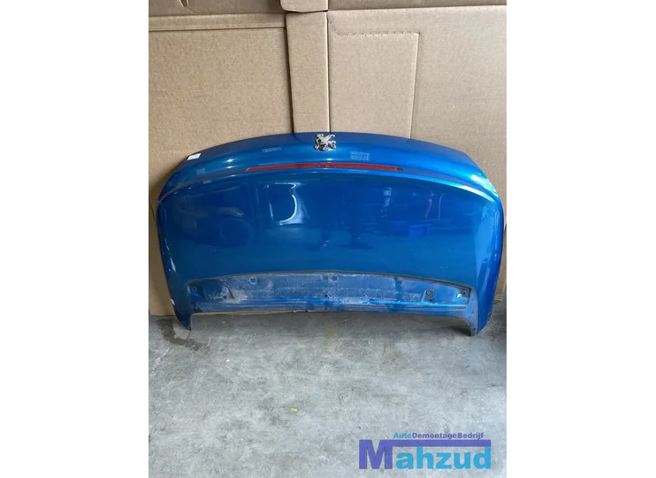 PEUGEOT 207 CC BLAUW KMUD Achterklep 