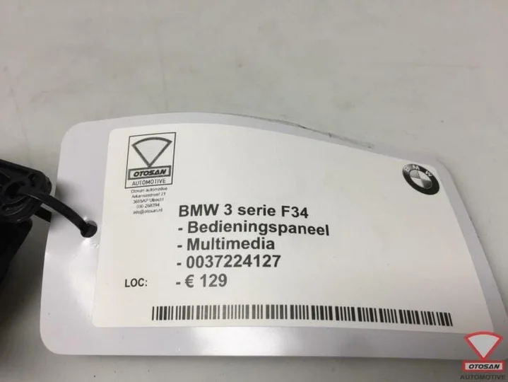 bmw-3-serie-f34-bedieningspaneel-multimedia-0037224127 — foto 2