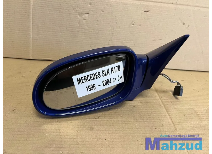 Mercedes SLK R170 Blauw Links spiegel met knipperlicht 1996-2004
