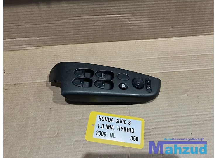 HONDA CIVIC 8 FD FA 1.3 IMA Raam schakelaar links voor 2005-2012