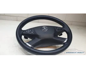 4spaaks-stuurwiel-mercedes-w207-w212-e-klasse-zwart-stuurwielbediening-flippers-airbag-origineel-gebruikt-2009-2014 — foto 3