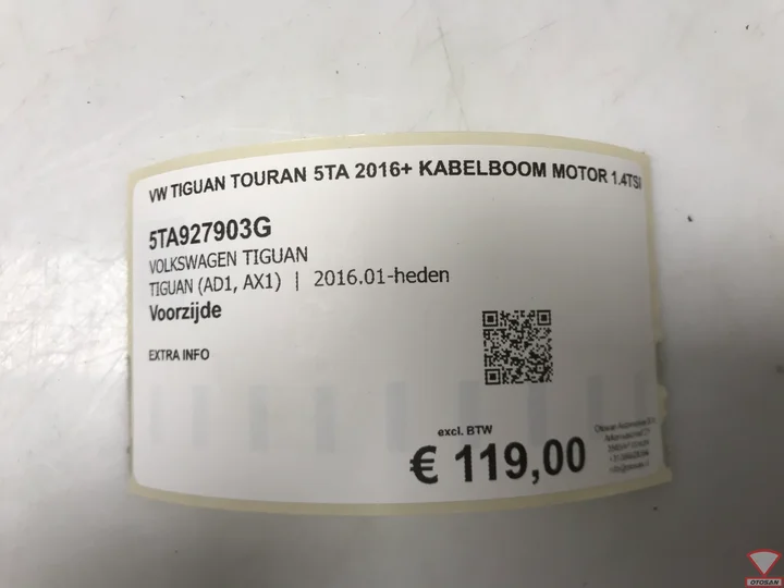 vw-tiguan-touran-5ta-2016+-kabelboom-motor-1.4tsi-5ta927903g — foto 5
