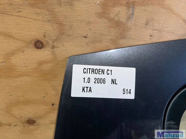citroen-c1-grijs-kta-rechts-achter-deur-20052014 — foto 2