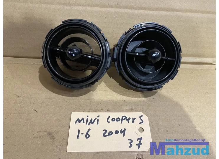 MINI COOPER S Luchtrooster dashboard midden 