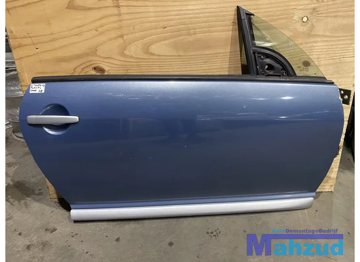 CITROEN C3 PLURIEL rechter deur portier blauw COMPLEET