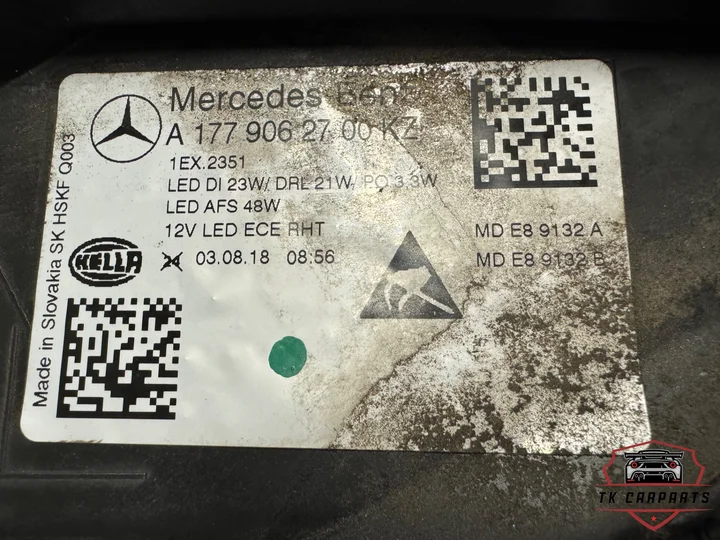 mercedes-aklasse-w177-led-high-performance-koplamp-links — foto 5