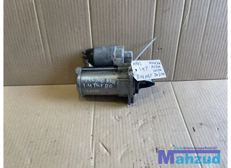 OPEL mokka 1.4 Turbo B14NET A14NET Startmotor 25194650