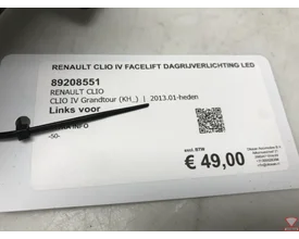 renault-clio-iv-fl-dagrijverlichting-led-links-266059367r-89208551- — foto 3