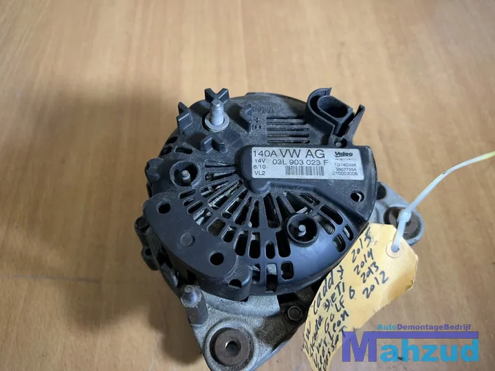 vw-golf-6-ibiza-4-16-20-tdi-dynamo-140a-03l903023f — foto 2