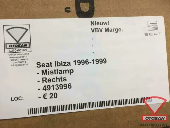 seat-ibiza-1996-1999-mistlamp-nieuw!-rechts-4313996 — foto 3