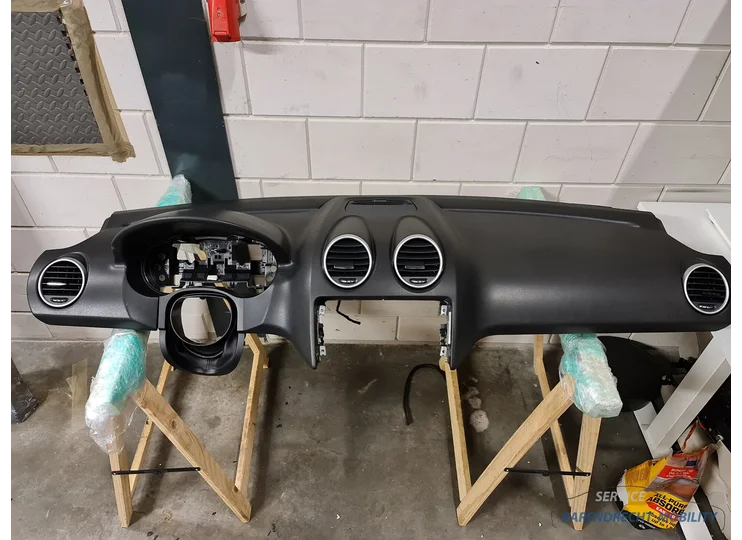 Airbagsatz Mercedes W164 ML Armaturenbrett Airbagsatz Modul Gurt A1646800387 Original gebraucht 2006 / 2012