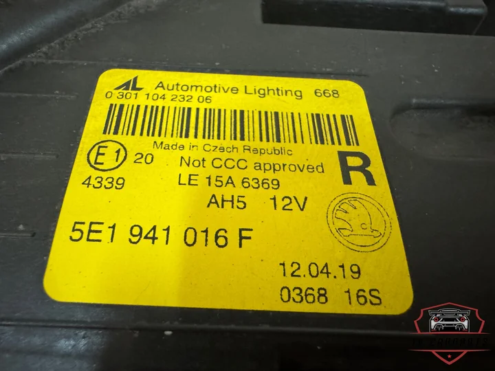 skoda-octavia-led-koplamp-rechts-5e1941016f — foto 5