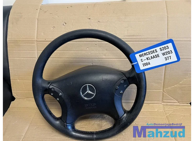 MERCEDES C KLASSE W203 Stuurwiel stuur met airbag 2000-2007