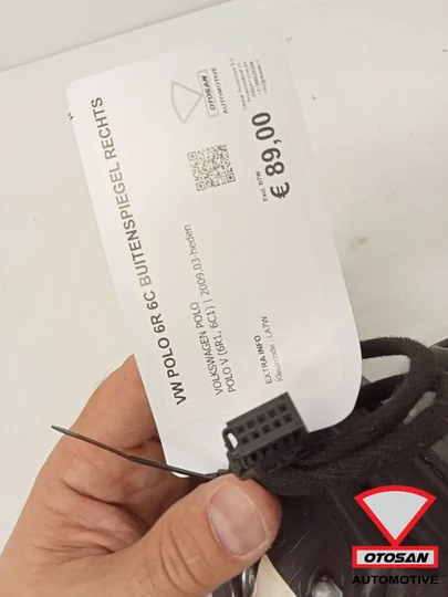 vw-polo-6r-6c-buitenspiegel-rechts-elekt-origineel-la7w — foto 3