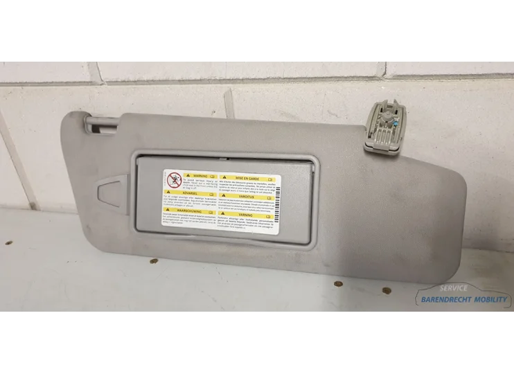 Sun visor Mercedes E class W212 S212 sun visor make up mirror right passenger side 2008 2009 2010 2011 2012 2013 used neat condition BARENDRECHT MOBILITY SERVICE