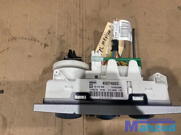 opel-meriva-a-kachel-bedieningspaneel-k9274003 — foto 2