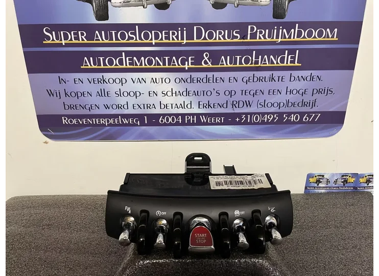 Mini countryman f60 start-stop schakelaar 