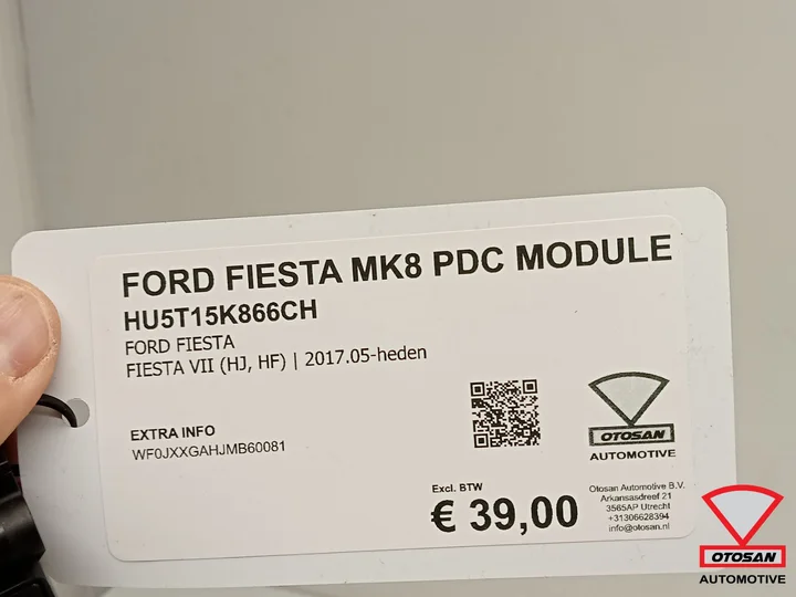 ford-fiesta-mk8-2017-pdc-module-hu5t15k866ch — foto 2