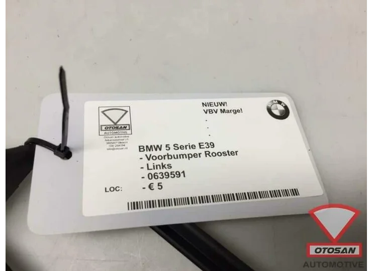 BMW 5 Serie E39 Voorbumper Rooster Links Nieuw! 0639591