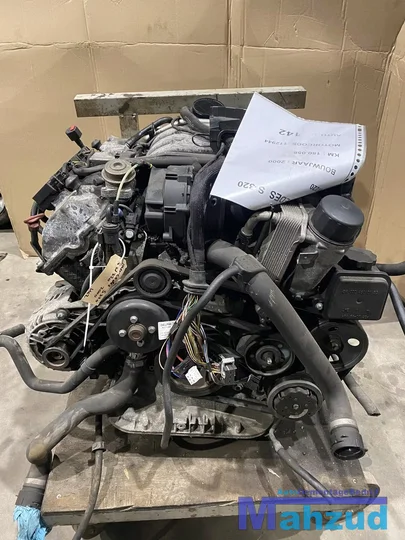 mercedes-s-s320-w220-32-v6-motorblok-112944-motor — foto 5