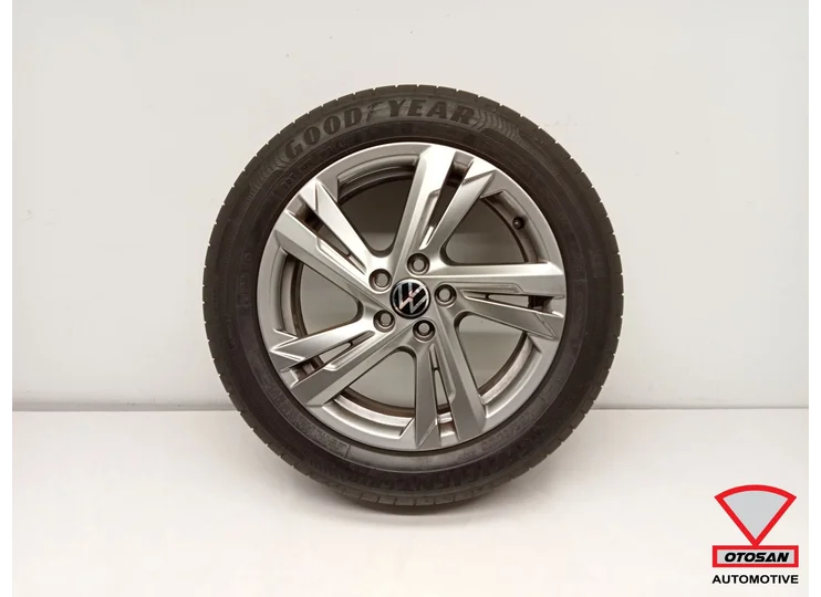 VW Polo 2G T-ROC R-Line Jantes alliage 16'' + bande 2G0601025 AM