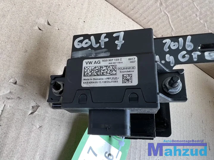 vw-golf-7-14-gte-hybrid-motorgeluid-module-5g0907159c — foto 2