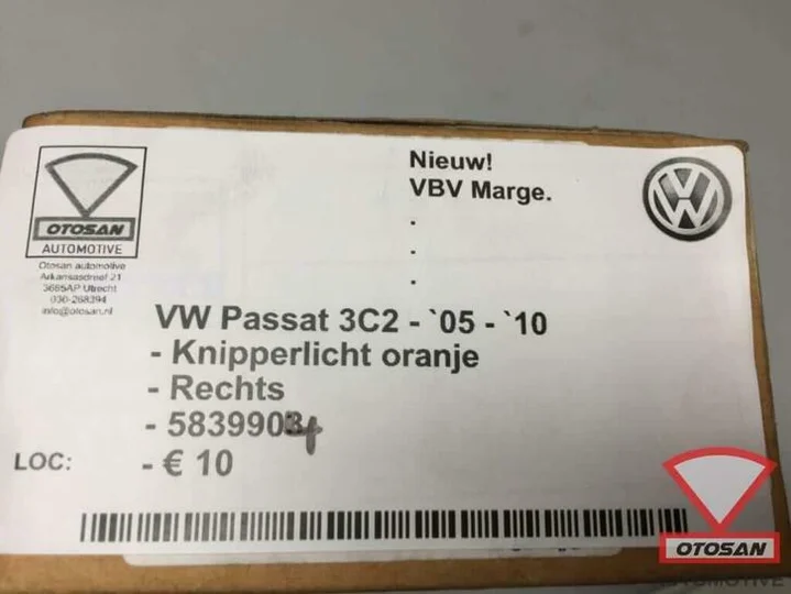 vw-passat-3c2-2006-knipperlicht-nieuw!-rechts-voor-5839904 — foto 3