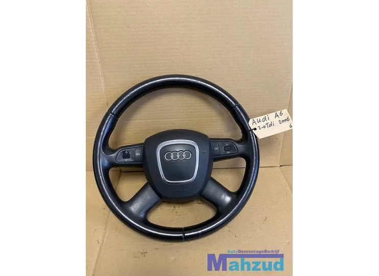 AUDI A6 C6 Q7 Leer leder stuur stuurwiel met airbag