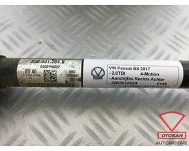 vw-passat-b8-4-motion-aandrijfas-rechts-achter-3q0501204b — foto 2