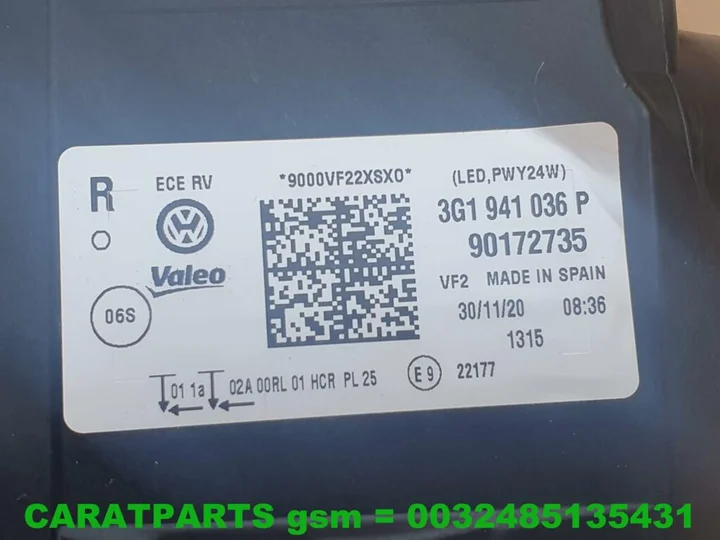 3g1941036p-passat-b8-led-koplamp-passat-b8-3g-20202024 — foto 19
