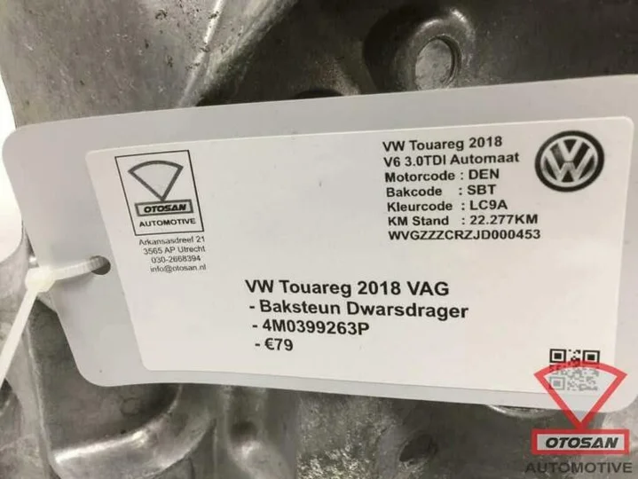 vw-touareg-2018-vag-baksteun-dwarsdrager-4m0399263p — foto 3