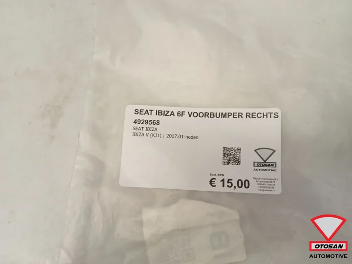 seat-ibiza-6f-2017-voorbumper-steun-houder-rechts-nieuw — foto 3