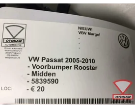 vw-passat-2005-2010-voorbumper-rooster-midden-nieuw!-5839590 — foto 3