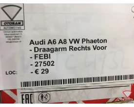 audi-a6-a8-vw-phaeton-draagarm-rechts-voor-nieuw!-27502 — foto 2
