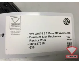 vw-golf-6-polo-deurslot-slotmechaniek-rechts-voor-5k1837016l — foto 3
