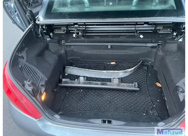 PEUGEOT 207CC trunk parts roller cover mat spare roof pump