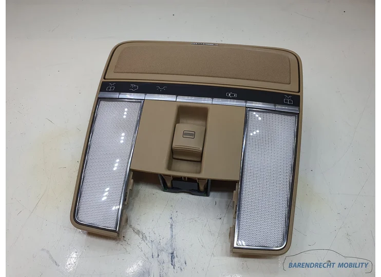 Interior lighting W221 S class Mercedes A2168205026 beige brown original used 2006 / 2012