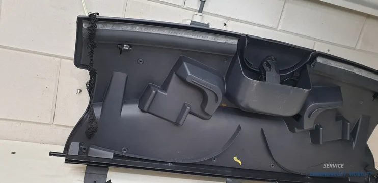 tonneau-afdekplaat-citroen-c3-pluriel-cabriolet-9647268977-parcel-shelf-origineel-gebruikt-2003-2008 — foto 7