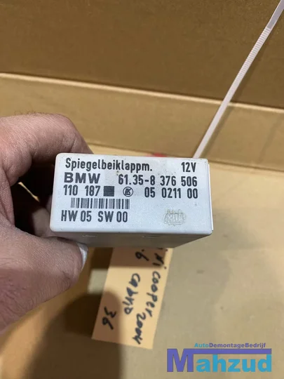 mini-cooper-one-r50-r52-r53-elektrische-spiegel-module-inklapbaar — foto 2